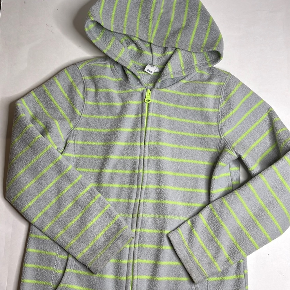 Green and grey Old Navy jacket size 6-7